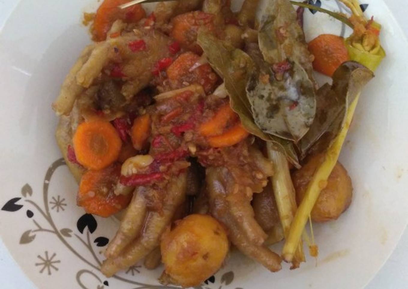 Balado ceker setan