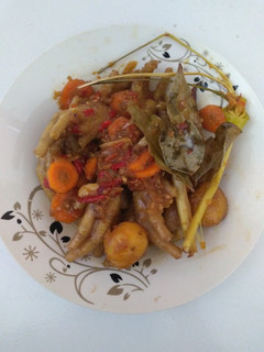Foto resep Balado ceker setan