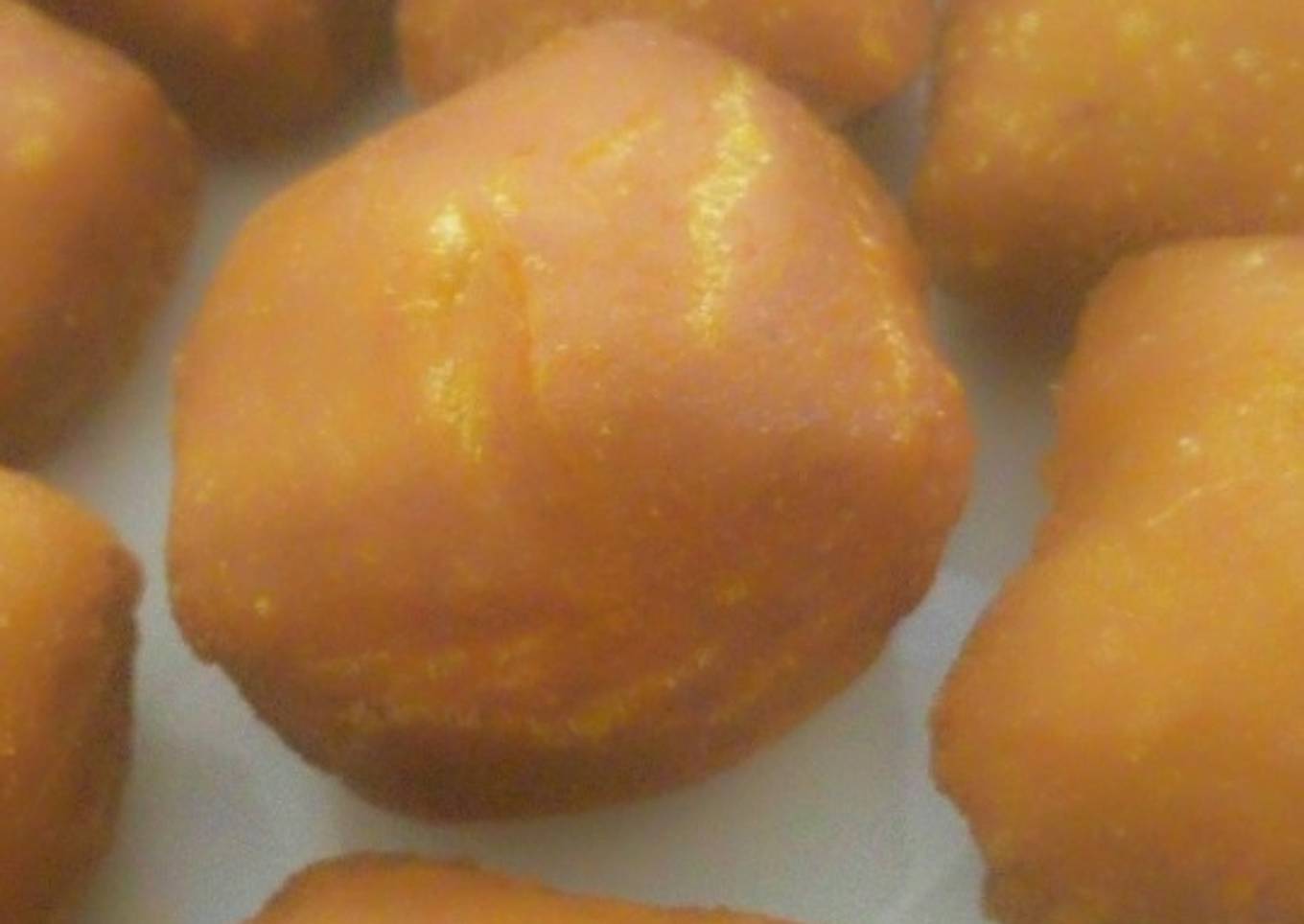 Sweet 'plum' mandazis