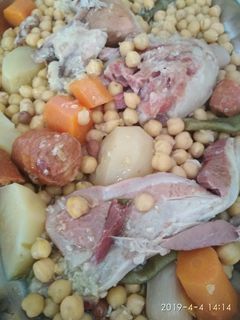 Una foto de Receta de Cocido