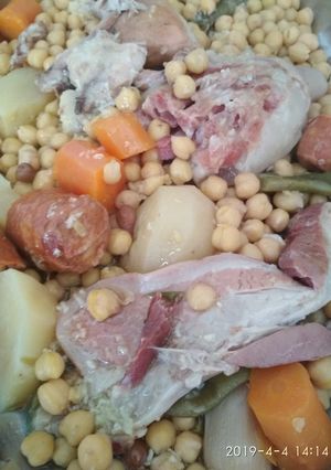Una foto de Receta de Cocido