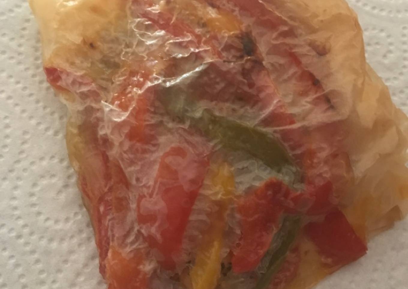 Sobrecitos crujientes rellenos