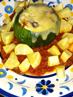 Una foto de Zapallitos rellenos