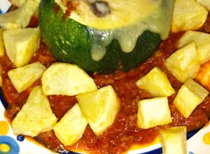 Una foto de Zapallitos rellenos