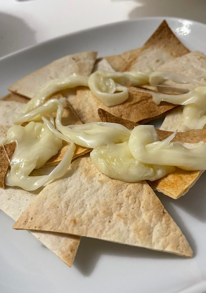 Una foto de Nachos saludables