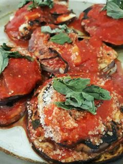Foto di Parmigiana di melanzane leggera