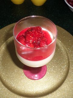 Una foto de Panna Cotta