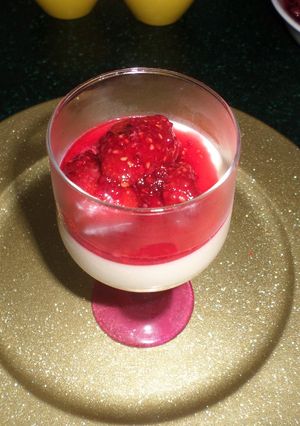 Una foto de Panna Cotta