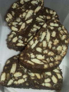 Keksz szalámi 😍 recept fotója