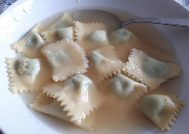 Raviolini ricotta e spinaci con farine naturali glutenfree