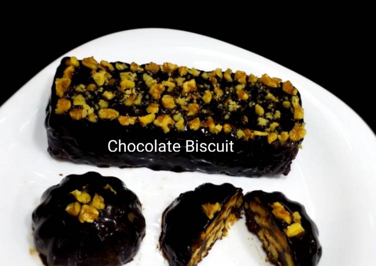 Recipe of Super Quick Homemade Chocolate  Biscuits