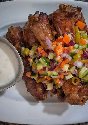 Foto resep Roasted turkey Neck with Pickles