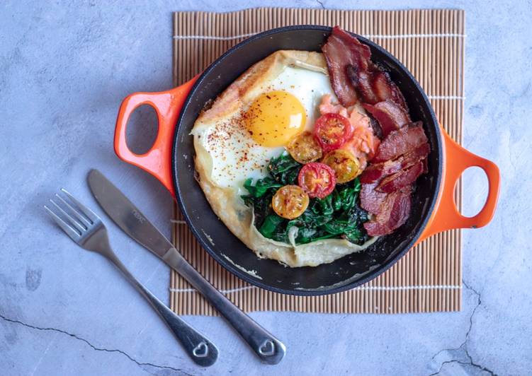 How to Prepare Perfect Savoury breakfast pancake 🥞