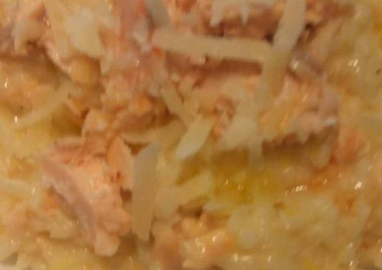 Risoto de salmão perfumado! - Tudogosreceitas
