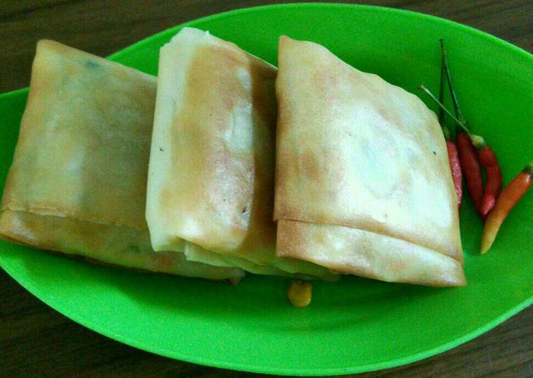 Martabak telur mini pedess