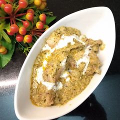 Creamy chicken A picture of Creamy chicken.