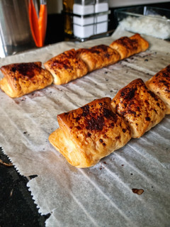 Una foto de Napolitanas de chocolate!