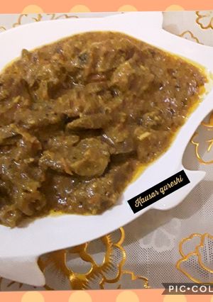 A picture of Mutton Handi.