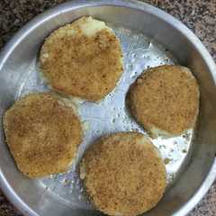 Una foto de Croquetas de papa rellenas (hechas cuando sobra puré)
