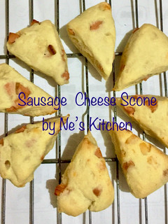 Foto resep Sausage Cheese Scone