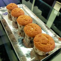A picture of Eggless Vanilla Muffins.