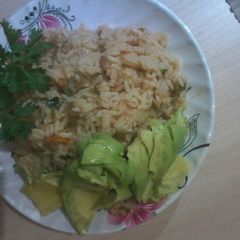 A picture of Fried rice.