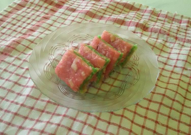 Resep Getuk pelangi yang Lezat