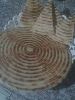 صورة لوصفة خبز الفطير