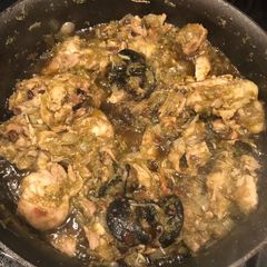 A picture of Ofada Sauce.