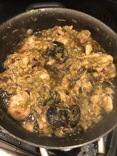A picture of Ofada Sauce.