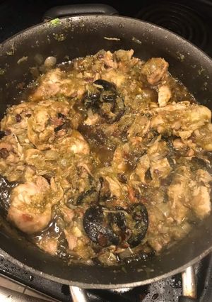 A picture of Ofada Sauce.