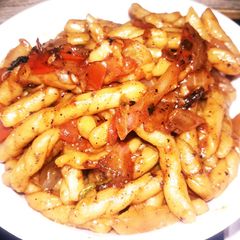 A picture of Wheat flour pasta.