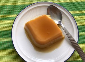 Una foto de Postre ligero de leche
