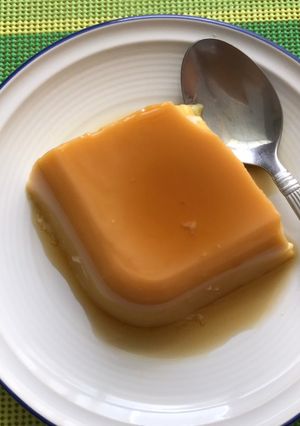 Una foto de Postre ligero de leche