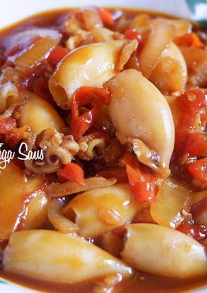 Foto resep Cumi Masak Tiga Saus