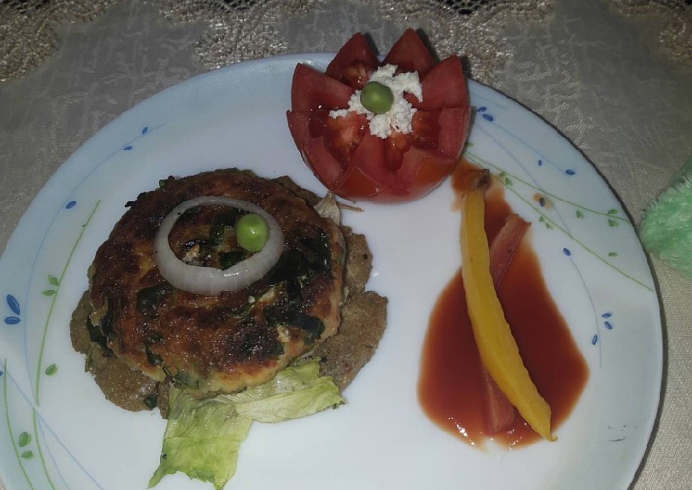 Jowari Roti open sandwich
