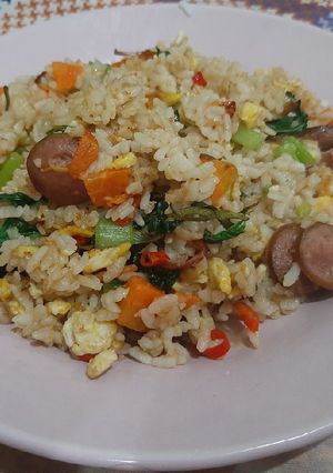 Foto resep Nasi goreng thailand
