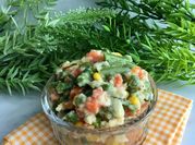 Gambar olahan mix vegetable ayam