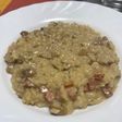 Risotto carbonara
