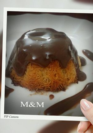 صورة لوصفة كنافه بالشيكولاته