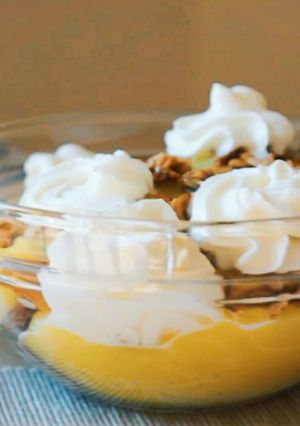 Vegán somlói galuska 🍧 recept fotója