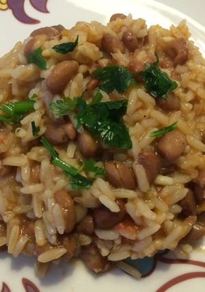 Foto de Arroz com feijão malandro