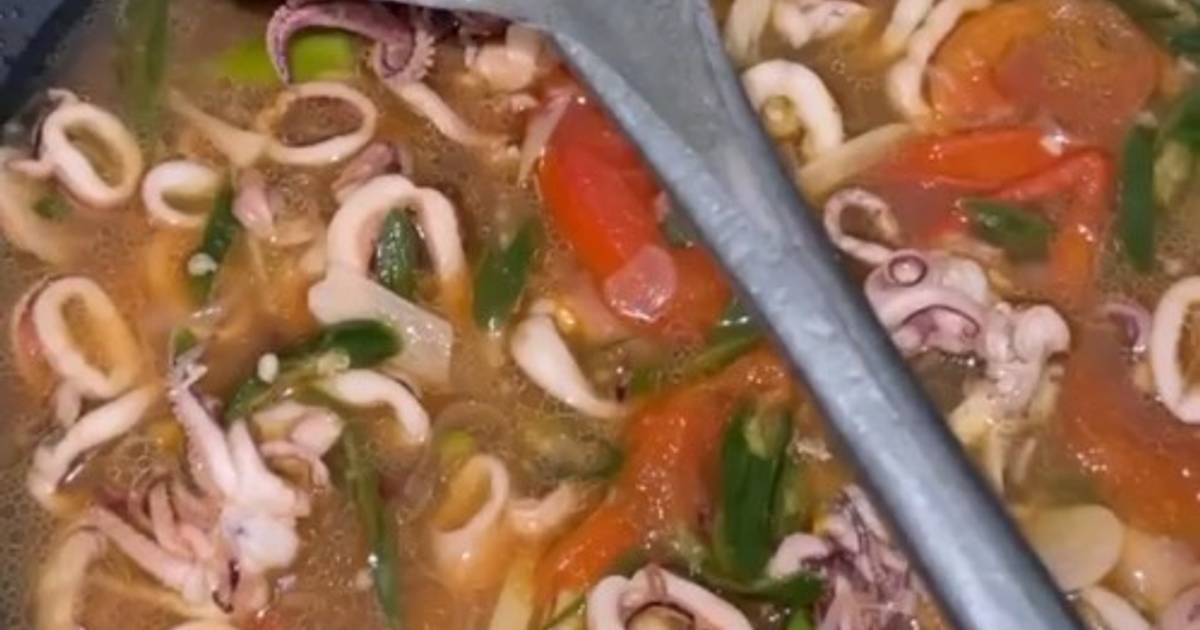 Resep Cumi Pedas Tauco Medan Oleh Febrianty Naibaho Cookpad