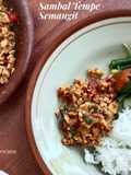 Sambal Tempe Semangit