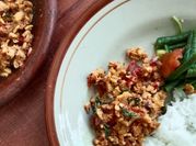 Gambar tempe semangit daun kemangi