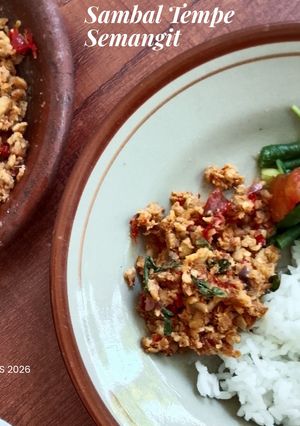 Foto resep Sambal Tempe Semangit