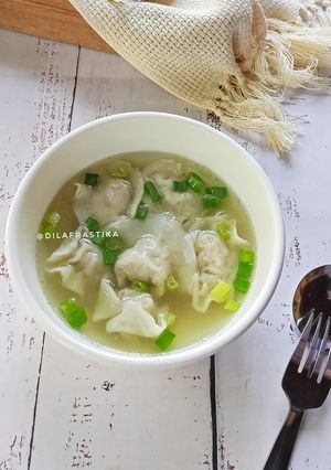 Foto resep Pangsit Kuah Bening