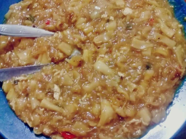 Langkah Mudah untuk Membikin Resep Kwetiau bihun seblak kental yang Lezat Anti Ribet, Uenak Banget