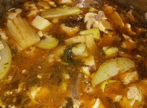 Una foto de Sopa de mondongo