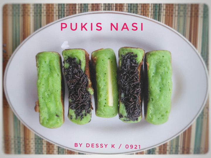 Bagaimana Menyiapkan 56. Pukis Nasi Pandan yang Enak Banget